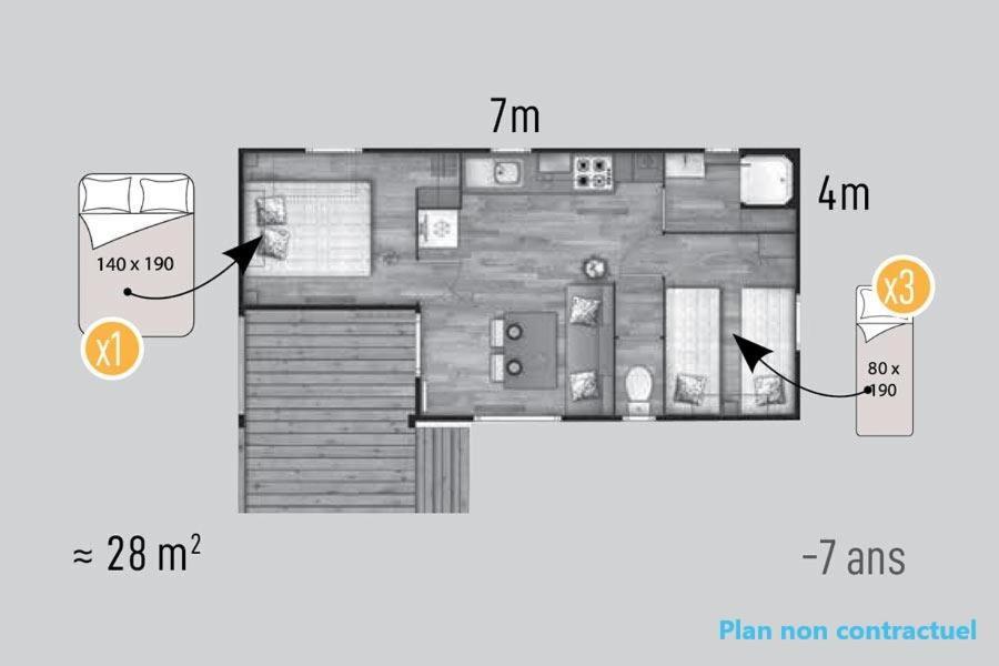 Camping Paradis Sol A Gogo Hotel Сент-Илер-де-Рие Екстериор снимка